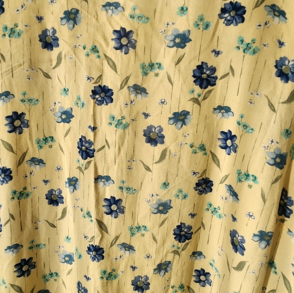 90s floral vintage dress - Picture 4 of 6